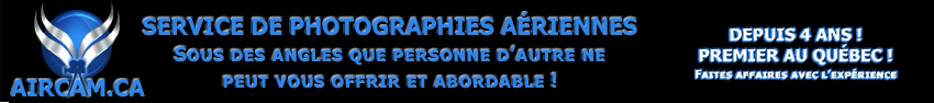photographe aérien industriels