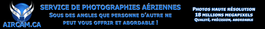photographe aérien au Québec