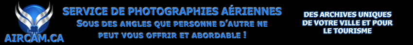 photographe aérien au Québec